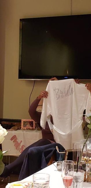 My robe to use on my wedding day