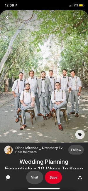 What Color Attire Are Your Bridesmaids/Groomsmen Wearing For Your Wedding? 2