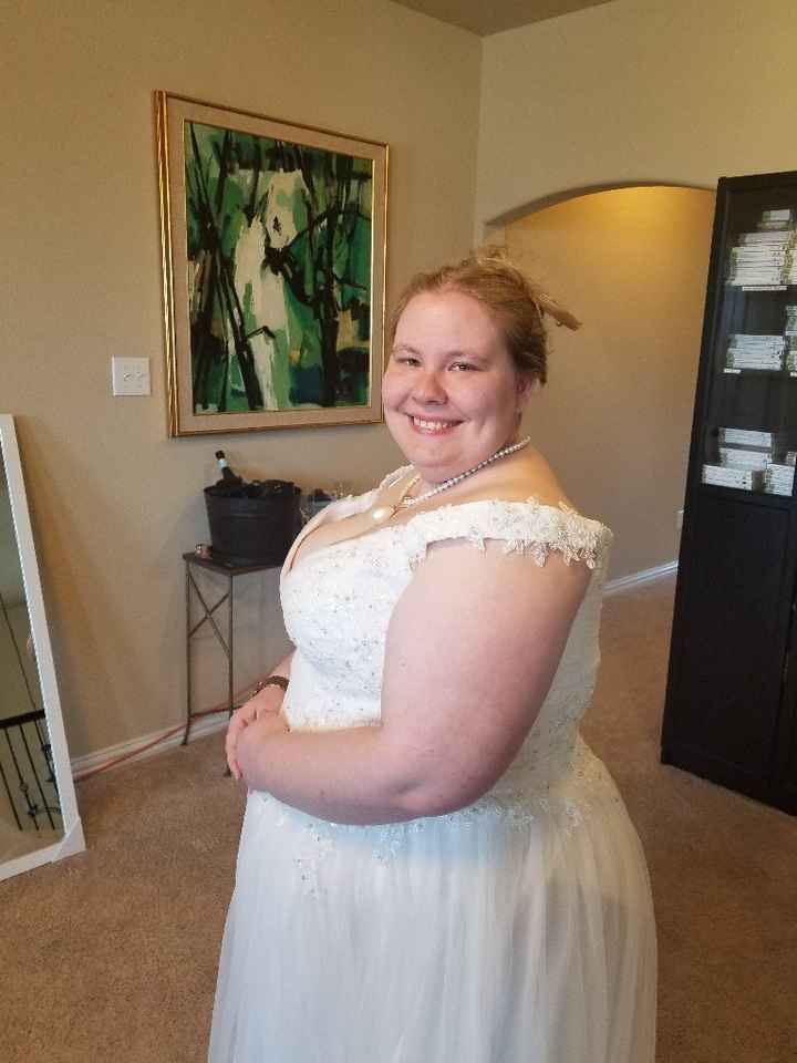 Potential dress regret plus potential i Said Yes! - 1