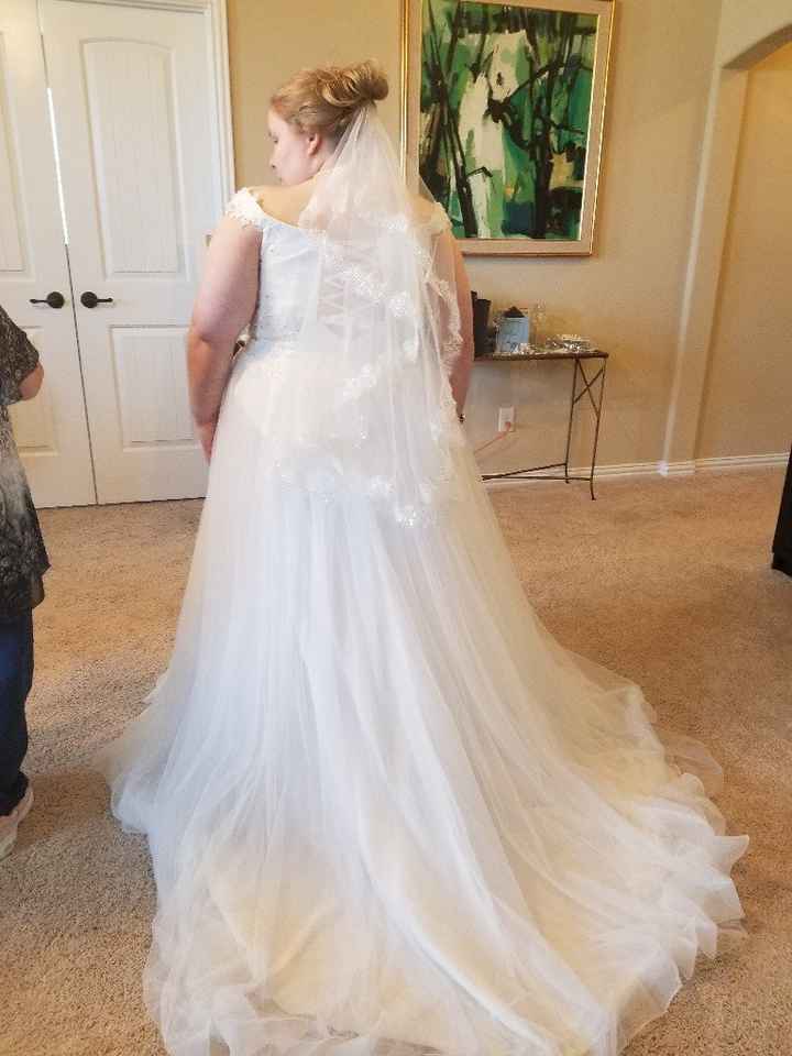 Potential dress regret plus potential i Said Yes! - 2
