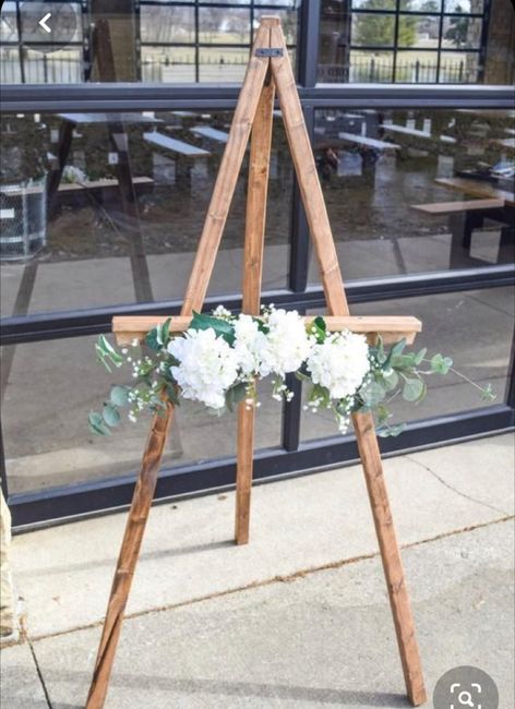 Wedding Sign Easels? 1