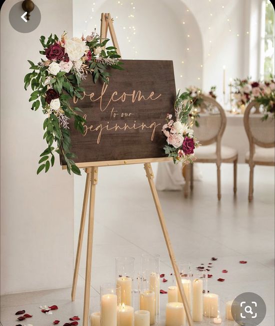 Wedding Sign Easels? 2
