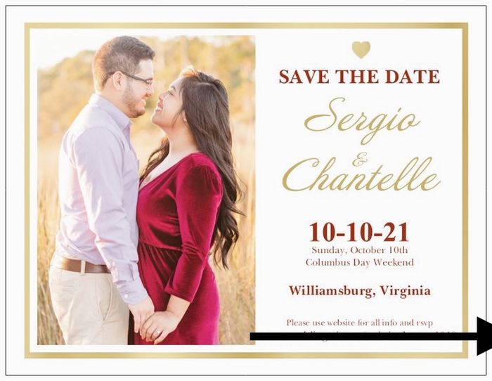 "Save the Date" 1