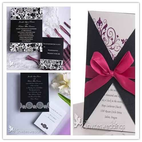 black and white wedding theme?
