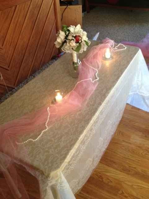 Potential tables for reception -PIC-