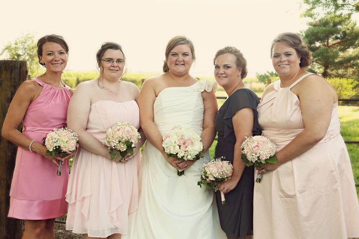 Miss matched Bridesmaid Dresses