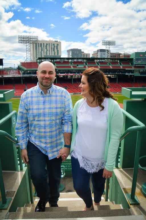 Engagement Photos from Fenway Park-UPDATED with good ones!