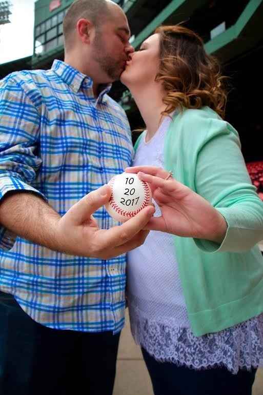 Engagement Photos from Fenway Park-UPDATED with good ones!