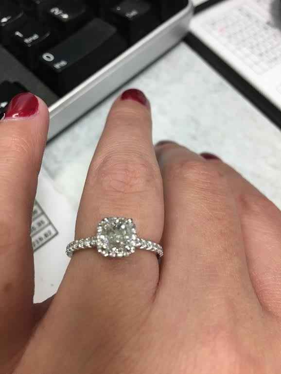 Engagement ring pictures?