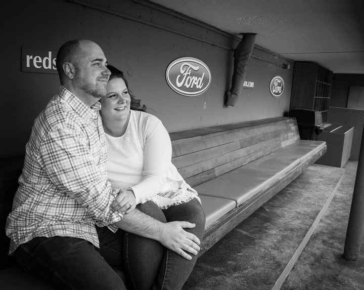 Engagement Photos from Fenway Park-UPDATED with good ones!