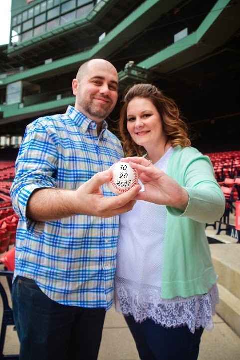 Engagement Photos from Fenway Park-UPDATED with good ones!