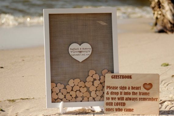 Ordered our alternative guest book