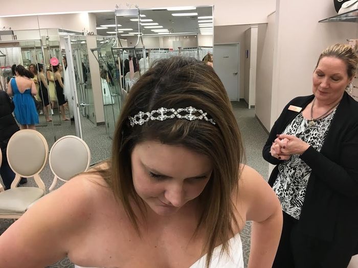 headpiece advice- no veil...