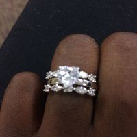 Engagement/wedding rings