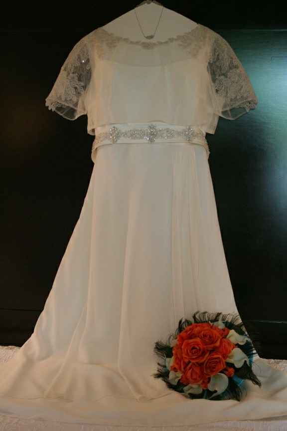 Thrift store dress - 2