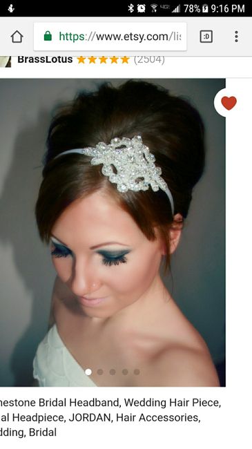 Said yes to the headpiece!!!!! - 1