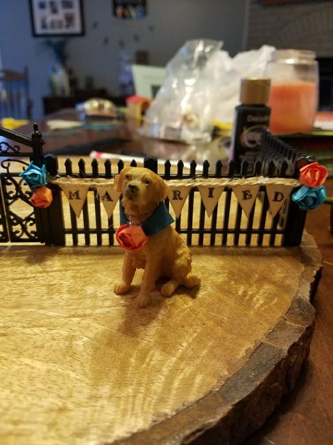 Just finished groom's cake topper 2