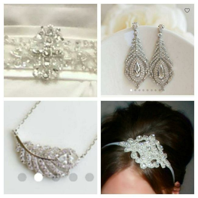 Jewelry and head pieces. - 2