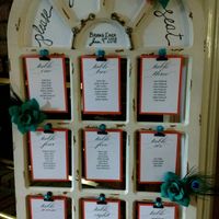 Seating Chart & Card Table - 1