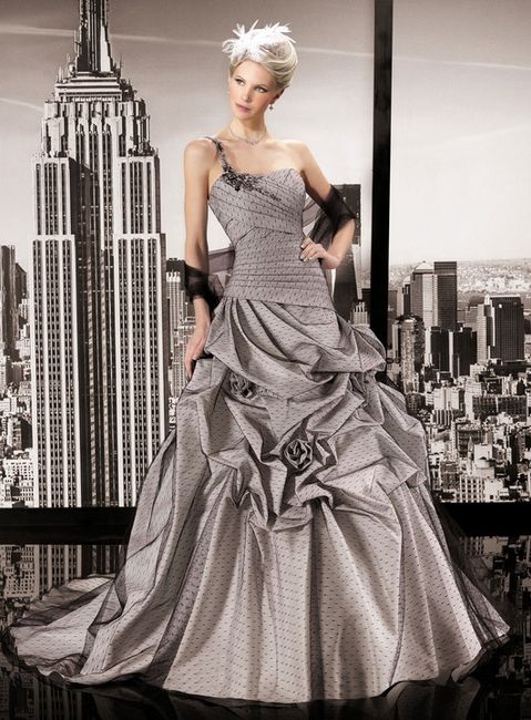 wedding dress blues