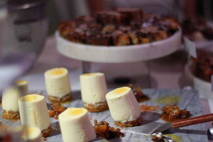 Dessert Table--Carrot cakes were the biggest hit