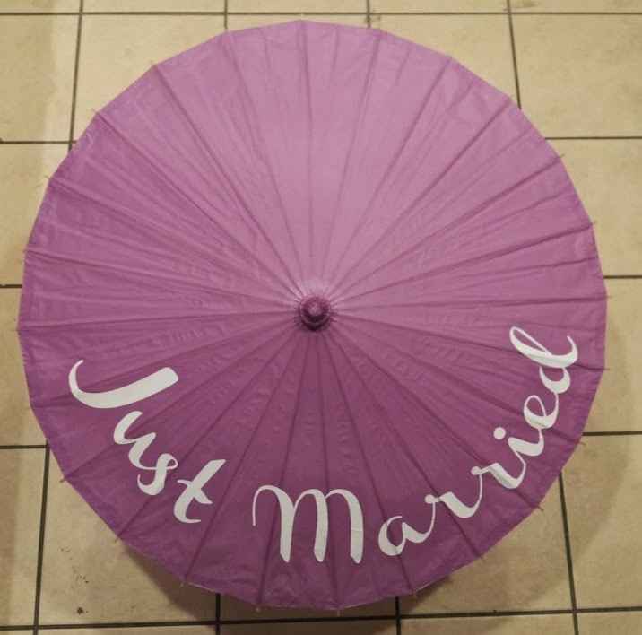 "Just Married" "Thank You" photo props question