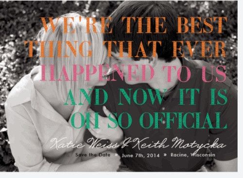 Save-the-date postcards