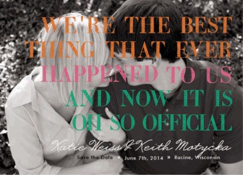 Funny save the dates!