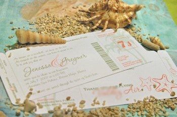 Boarding Pass Invitations