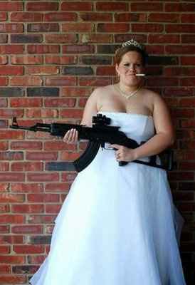 FG dress shopper: 1. Bride: 0.