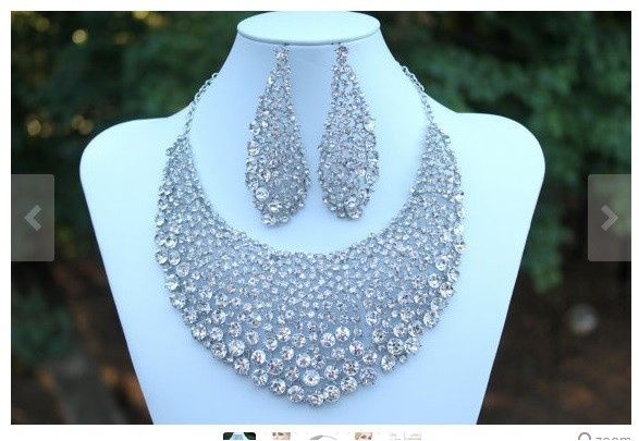 Bridal jewelry from Esty