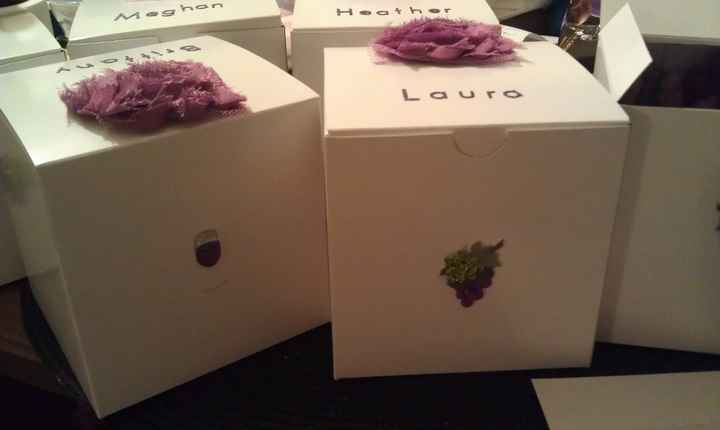 DIY to ask bridesmaids *pics*