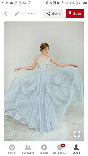 Colored wedding dress that doesn't break the bank - 2