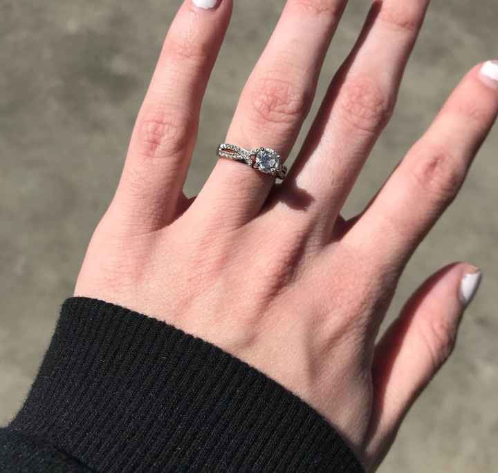 Ring post! Bonus if there’s fur babies involved! - 1