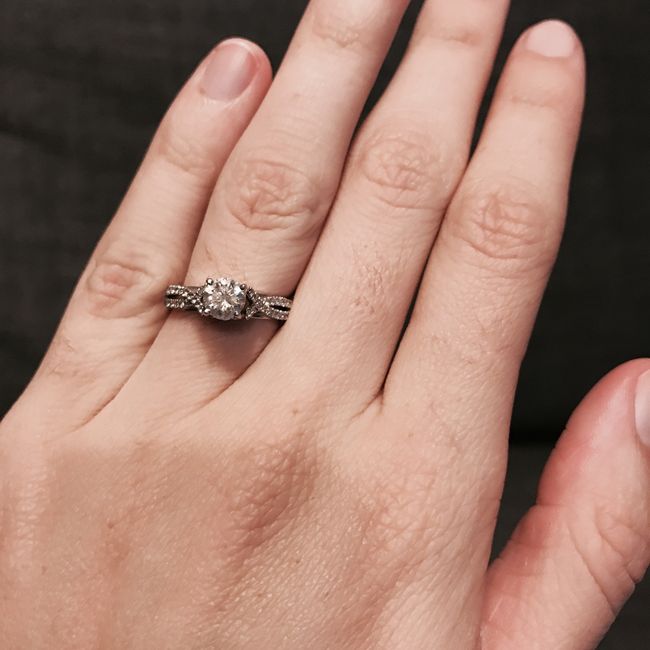 Engagement/wedding rings