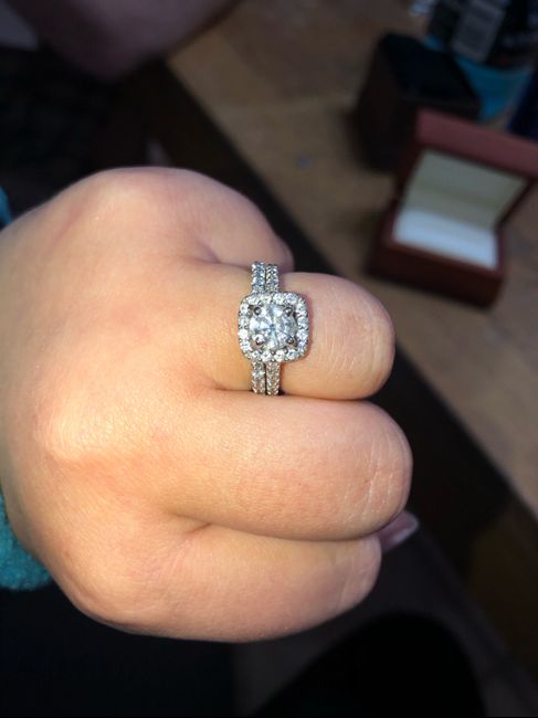 Is it ok to ask you for how many  ct’s is your engagement ring? And for the price and brand? 6