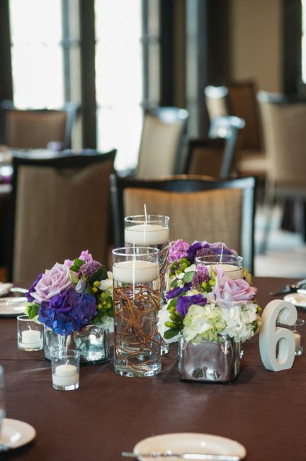 Centerpiece question, too much sparkle?