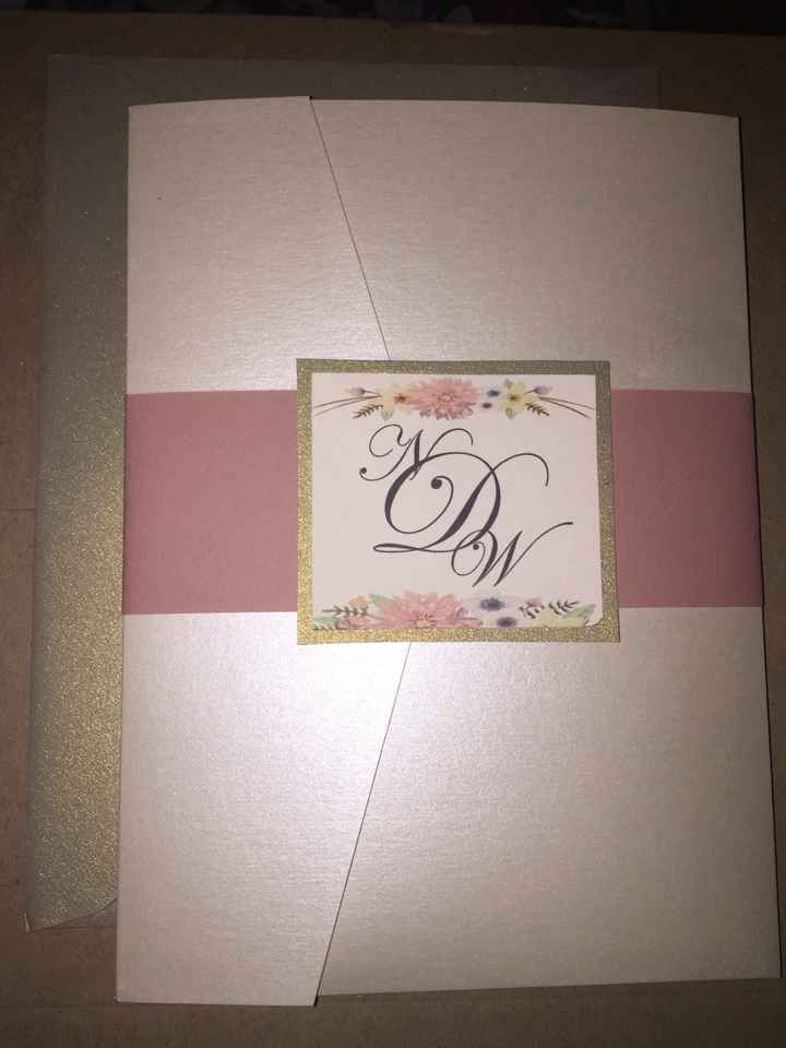 Show me your wedding invitations!