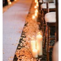 Aisle Decorations for Ceremony