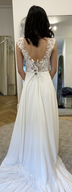 Need dress advice- keep or change to ivory tulle? 2