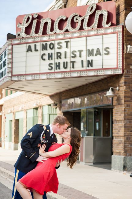 Tux/Military Dress Combo