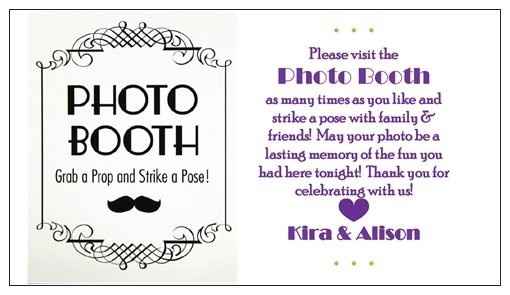 How many of youare doing photo booths?