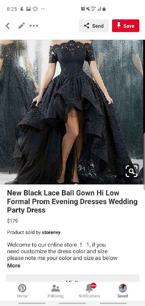i said i would wear my mom's dress... - 6