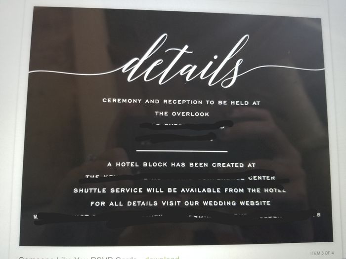 Invitation proofs! - 2