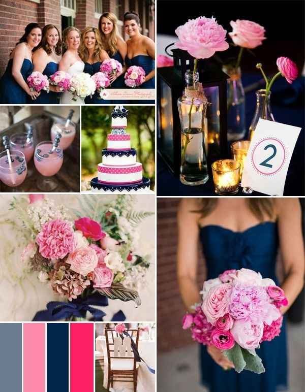 Wedding colors (to match with blue)