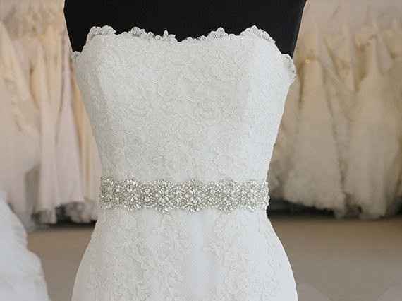Do i put a blingy sash with this dress?