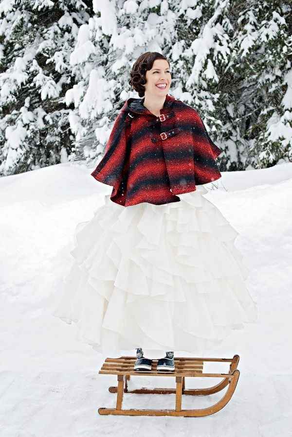 Winter brides! (could use advice from broad shoulder ladies as well)