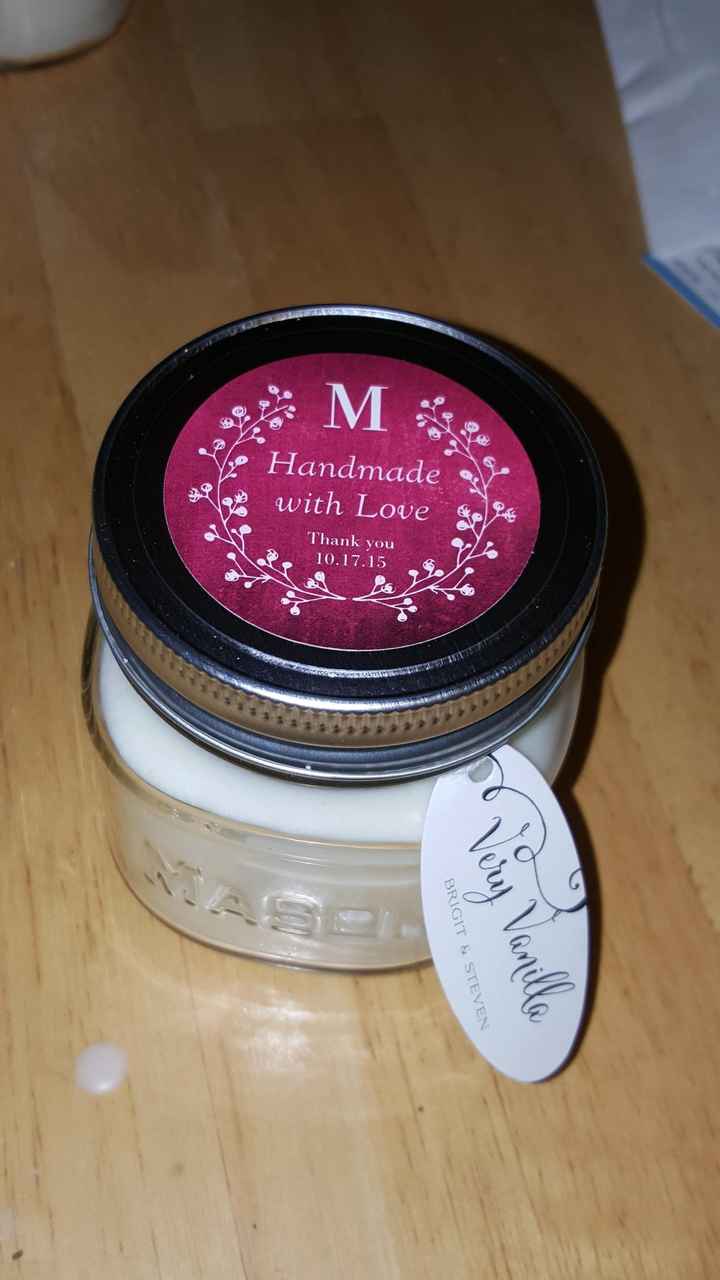 what do you think of my diy favors?