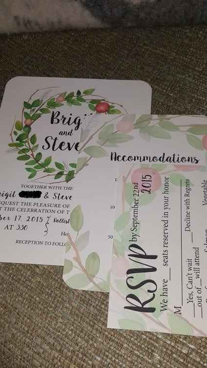 Is it rude to put this on your RSVP cards?