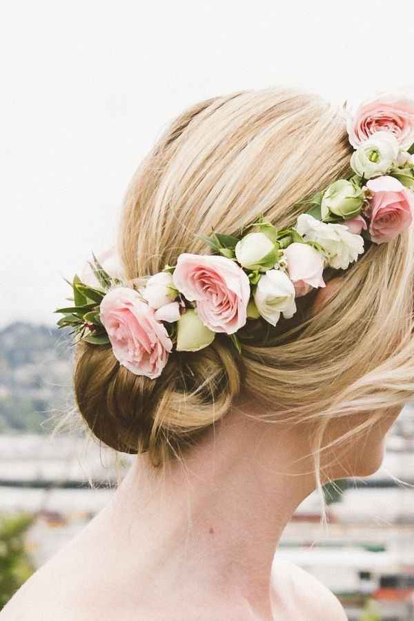 Tiaras, barrettes & flowers, oh my!